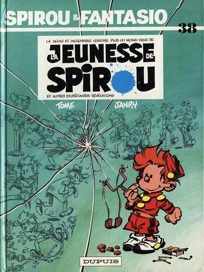 Cover for Les Aventures de Spirou et Fantasio (Dupuis, 1950 series) #38 - La jeunesse de Spirou