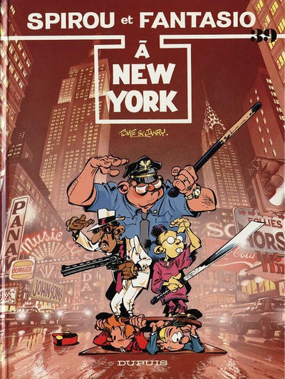 Cover for Les Aventures de Spirou et Fantasio (Dupuis, 1950 series) #39 - Spirou à New York