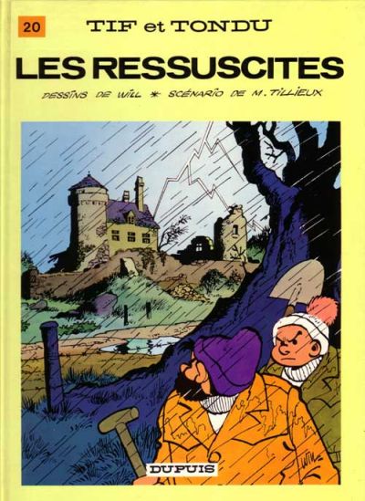 Cover for Tif et Tondu (Dupuis, 1954 series) #20 - Les ressuscités