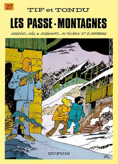 Cover for Tif et Tondu (Dupuis, 1954 series) #27 - Les Passe-Montagnes