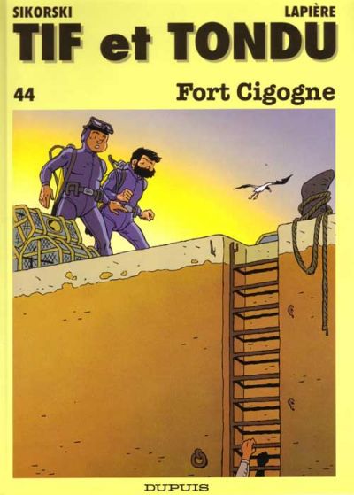 Cover for Tif et Tondu (Dupuis, 1954 series) #44 - Fort Cigogne