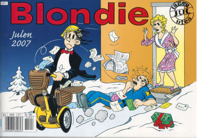 Cover for Blondie (Hjemmet / Egmont, 1941 series) #2007