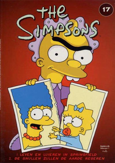 Cover for The Simpsons (De Stripuitgeverij/Infotex, 1994 series) #17