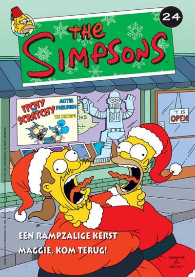 Cover for The Simpsons (De Stripuitgeverij/Infotex, 1994 series) #24