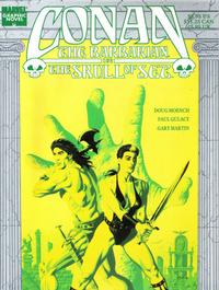 Cover Thumbnail for Marvel Graphic Novel: Conan the Barbarian: The Skull of Set (Marvel, 1989 series) 
