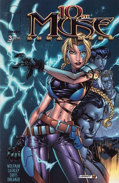 Cover for 10th Muse (Image, 2000 series) #3 [Ken Lashley Cover]