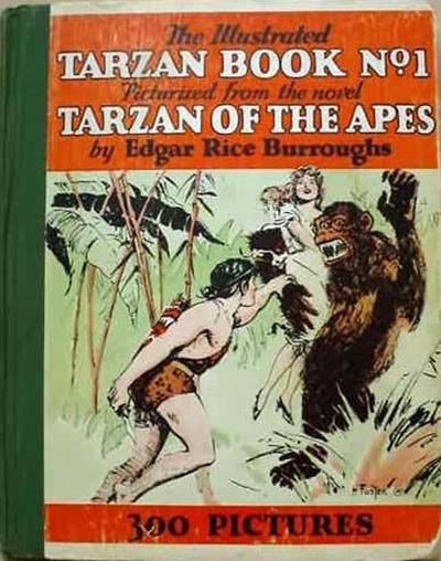 Cover for Illustrated Tarzan Book (Grosset and Dunlap, 1929 series) #1