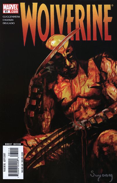 Cover for Wolverine (Marvel, 2003 series) #61 [Direct Edition]