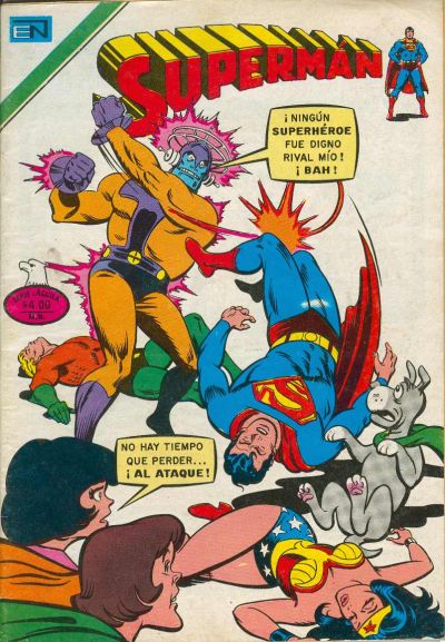 Cover for Supermán (Editorial Novaro, 1952 series) #1177
