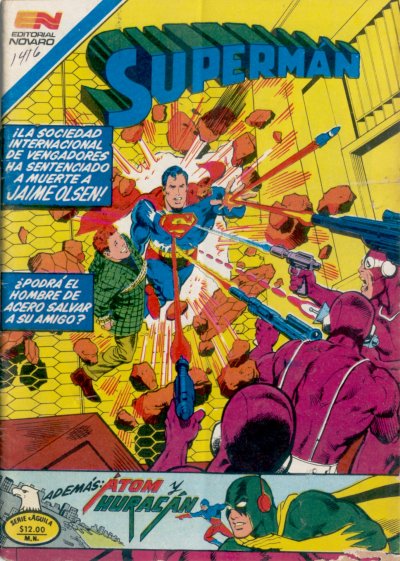 Cover for Supermán (Editorial Novaro, 1952 series) #1416