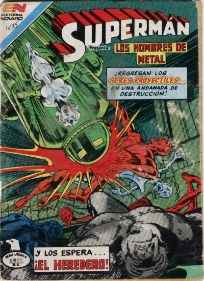Cover for Supermán (Editorial Novaro, 1952 series) #1435