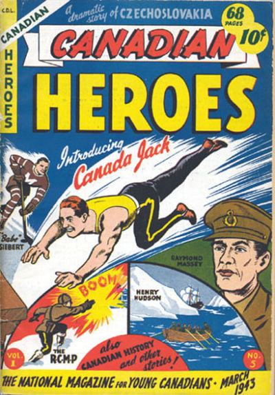 Cover for Canadian Heroes (Educational Projects, 1942 series) #v1#5