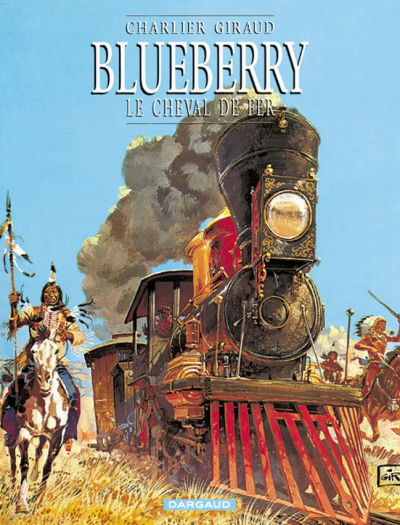 Cover for Blueberry (Dargaud, 1965 series) #7 - Le Cheval de fer