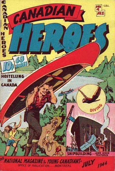 Cover for Canadian Heroes (Educational Projects, 1942 series) #v4#2