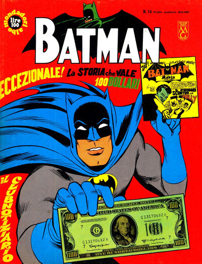 Cover for Batman (Mondadori, 1966 series) #14