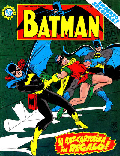 Cover for Batman (Mondadori, 1966 series) #22