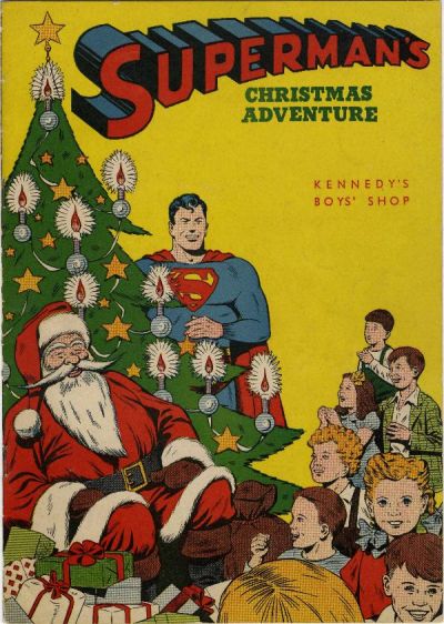 Cover for Superman's Christmas Adventure (DC, 1944 series) [Kennedy's Boys' Shop]