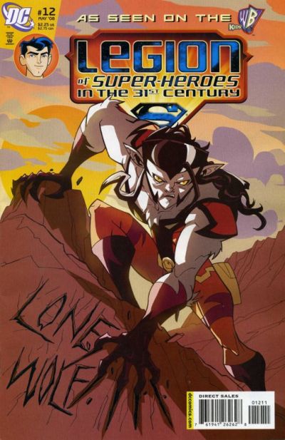 Cover for The Legion of Super-Heroes in the 31st Century (DC, 2007 series) #12 [Direct Sales]