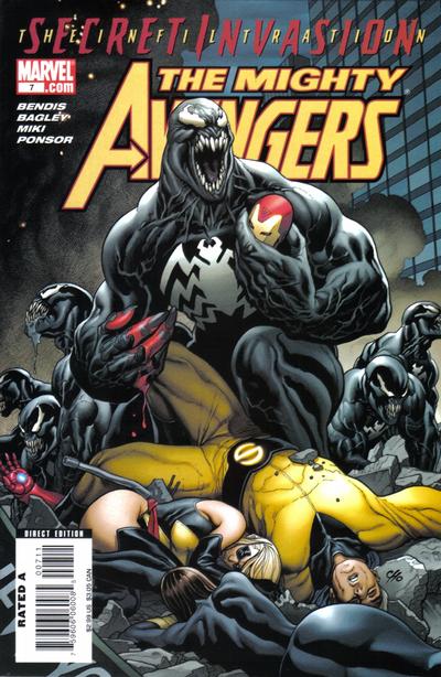 Cover for The Mighty Avengers (Marvel, 2007 series) #7