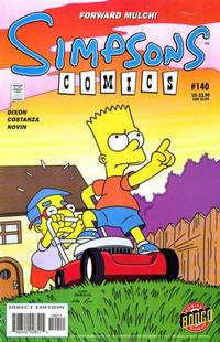 Cover Thumbnail for Simpsons Comics (Bongo, 1993 series) #140