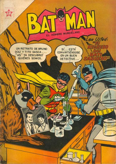 Cover for Batman (Editorial Novaro, 1954 series) #34