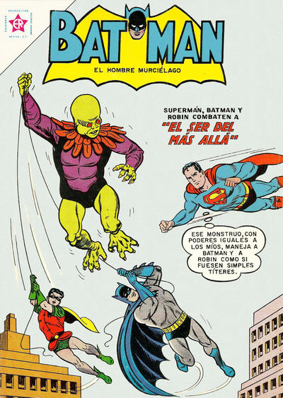 Cover for Batman (Editorial Novaro, 1954 series) #118
