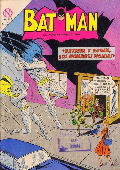 Cover for Batman (Editorial Novaro, 1954 series) #216