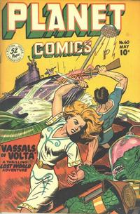Cover for Planet Comics (Fiction House, 1940 series) #60