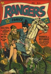 Cover for Rangers Comics (Fiction House, 1942 series) #8
