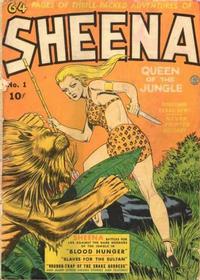 Cover Thumbnail for Sheena, Queen of the Jungle (Fiction House, 1942 series) #1