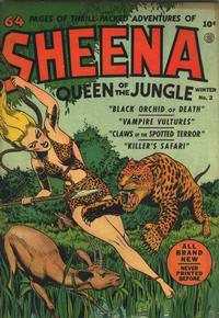 Cover Thumbnail for Sheena, Queen of the Jungle (Fiction House, 1942 series) #2