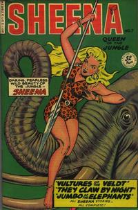 Cover Thumbnail for Sheena, Queen of the Jungle (Fiction House, 1942 series) #7