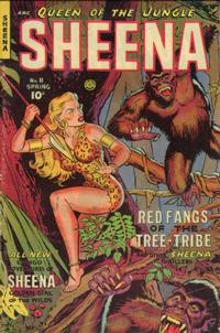 Cover Thumbnail for Sheena, Queen of the Jungle (Fiction House, 1942 series) #11