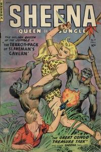 Cover for Sheena, Queen of the Jungle (Fiction House, 1942 series) #17