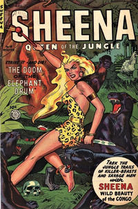 Cover for Sheena, Queen of the Jungle (Fiction House, 1942 series) #18