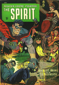 Cover Thumbnail for The Spirit (Fiction House, 1952 series) #4