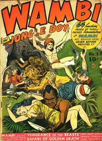 Cover Thumbnail for Wambi, Jungle Boy (Fiction House, 1942 series) #1