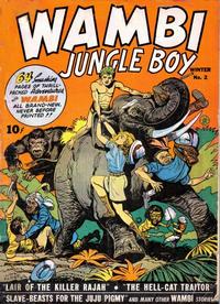 Cover Thumbnail for Wambi, Jungle Boy (Fiction House, 1942 series) #2
