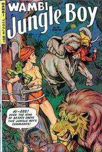 Cover Thumbnail for Wambi, Jungle Boy (Fiction House, 1942 series) #14