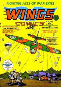 Cover Thumbnail for Wings Comics (Fiction House, 1940 series) #4