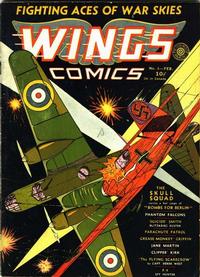Cover Thumbnail for Wings Comics (Fiction House, 1940 series) #6