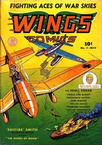 Cover for Wings Comics (Fiction House, 1940 series) #9