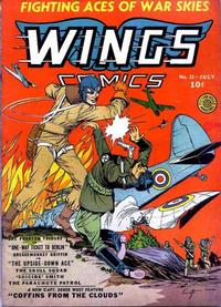 Cover for Wings Comics (Fiction House, 1940 series) #11