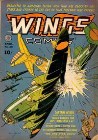 Cover for Wings Comics (Fiction House, 1940 series) #20