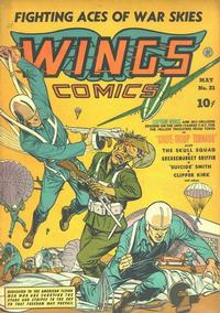Cover Thumbnail for Wings Comics (Fiction House, 1940 series) #21