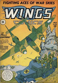Cover Thumbnail for Wings Comics (Fiction House, 1940 series) #35