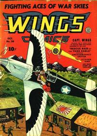 Cover Thumbnail for Wings Comics (Fiction House, 1940 series) #38