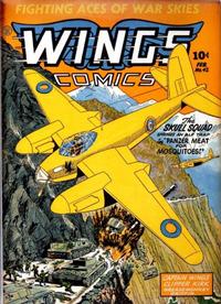 Cover Thumbnail for Wings Comics (Fiction House, 1940 series) #42