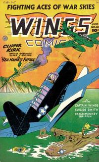 Cover Thumbnail for Wings Comics (Fiction House, 1940 series) #46