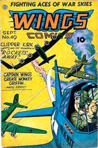 Cover Thumbnail for Wings Comics (Fiction House, 1940 series) #49